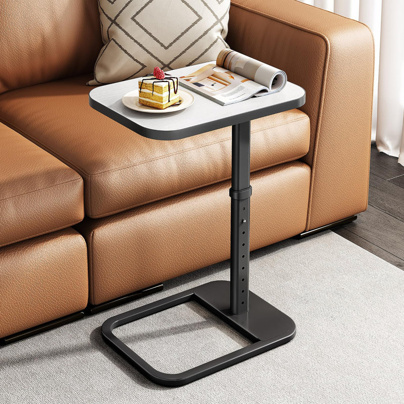 Table d'appoint rabattable, Blanc