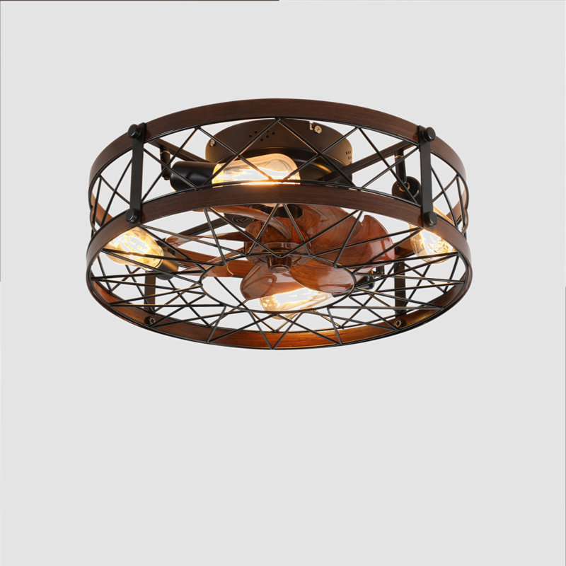 Ventilateur de plafond 20 po avec ensemble d'éclairage Kejon