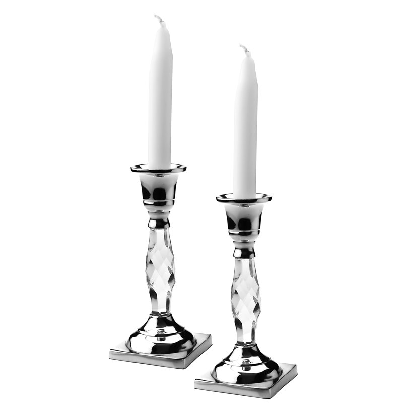 Chandelles en acier inoxydable