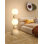 Lampe sur pied en fer forgé et acrylique de style nordique