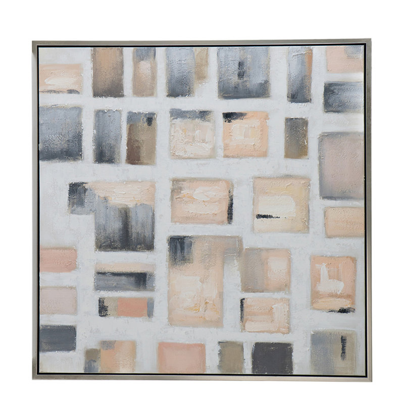 Cornerstone Square, peinture sur toile encadrée