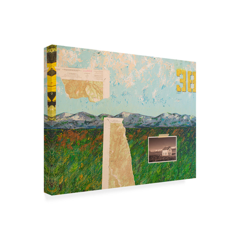 Art sur toile, Bolologia Kent, H 14 po x l 19 po