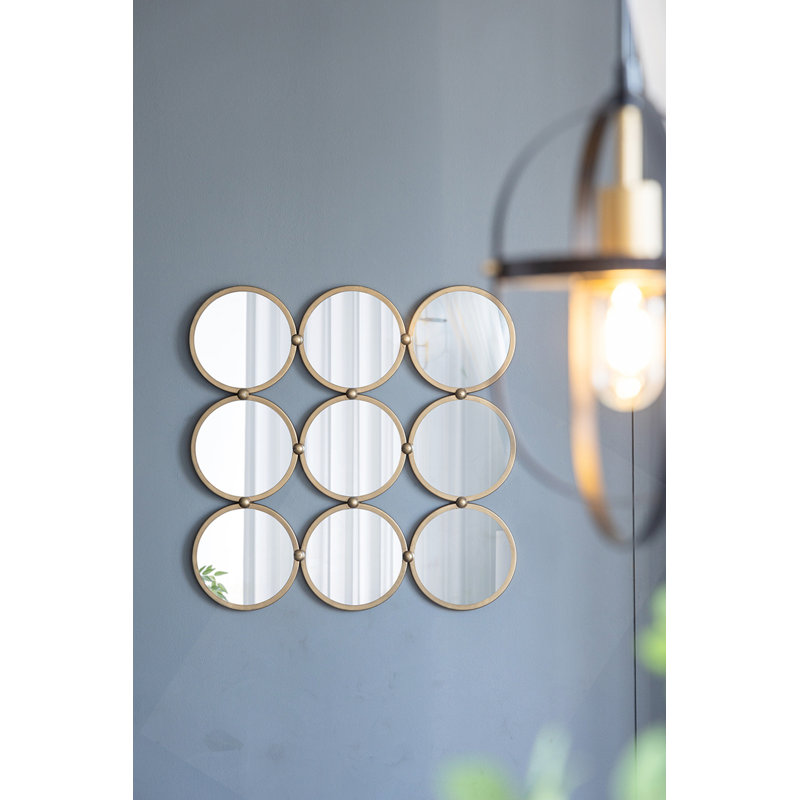Miroir décoratif contemporain 27,2 po