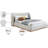 Earley Boucle Fabric Bed-88523745