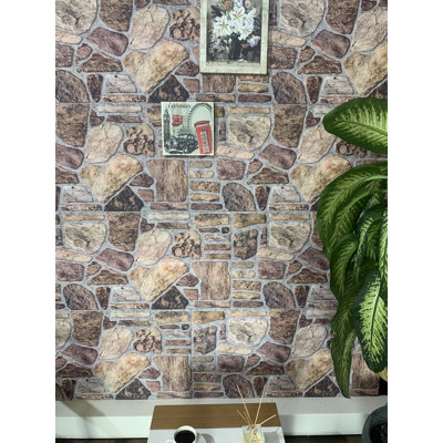19.7'' x 39.4'' Wall Paneling (10-pack)