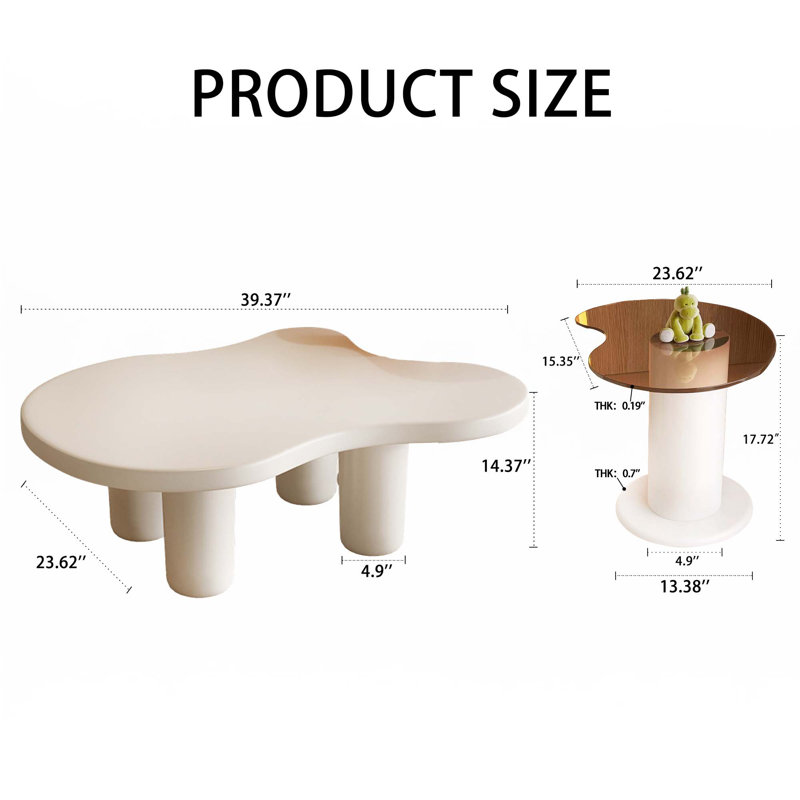 Ensemble de 2 tables basses Modern Nesting