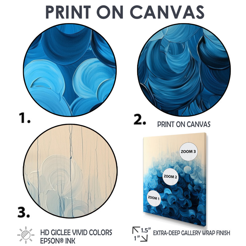 Palmerston - Abstract Wall Art Prints, H 60 po x l 28 po, Toile tendue, Ne s’applique pas