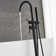 Single Handle Floor Mounted Tub Faucet