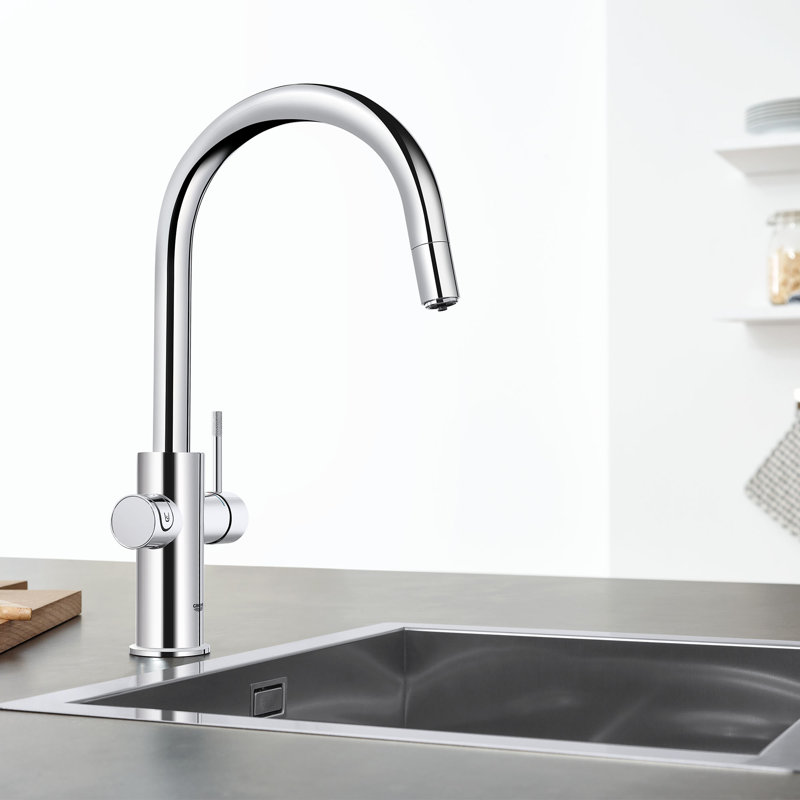 Blue Chilled and Sparkling 2.0 Kitchen Faucet 1.75 GPM, StarLight Chrome