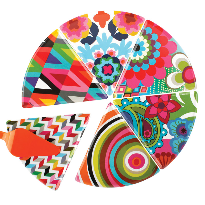 8" Melamine Dessert Plate Set