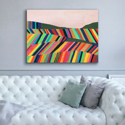 «Rainbow Fields I» par Regina Moore