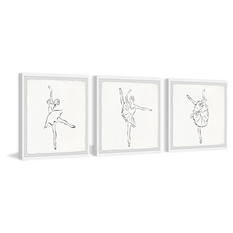 Wilde 3 Piece Wrapped Canvas Print, 244cm H x 81cm W