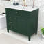 Meuble-lavabo ajustable avec 2 tiroirs Eleene-668556235