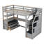 Lit mezzanine simple avec tiroirs Hilderbran Kids-458398108
