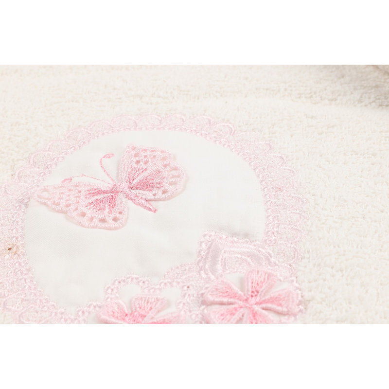 Ensemble de serviettes 2 pièces, Crème