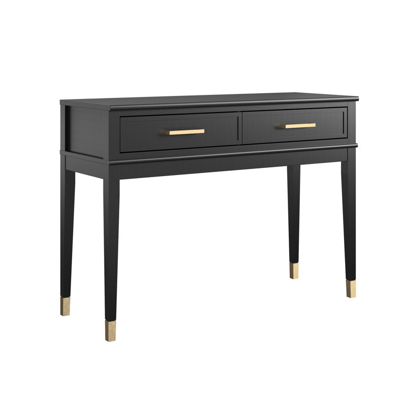 104.39Cm Console Table, Black