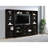 Nyler Cappuccino 3-Drawer Rectangular TV Console