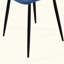 Ensemble de 4 chaises de salle à manger modernes avec pieds en fer et chaise d'appoint rembourrée pour la cuisine-1723370323