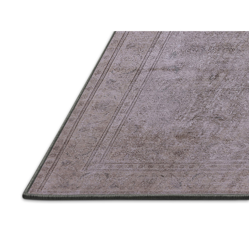 Tapis oriental gris Sherley, Rectangle 4 pi x 6 pi