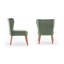 Chaise d'appoint rembourrée Aldobrando-1148698018