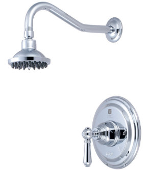 Ensemble de garniture de douche à poignée simple Americana