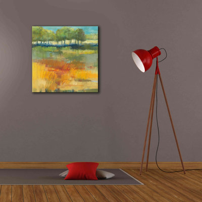 «Aarianna Late Summer Landscape I on Canvas» par Carol Rowan, reproduction