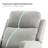 Adwit 26.5"W Modern Swivel Rocker Manual Recliner-99840956