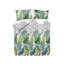 Ensemble de housse de couette 100% coton vert / blanc / gris Janna-1157251922-1157251930
