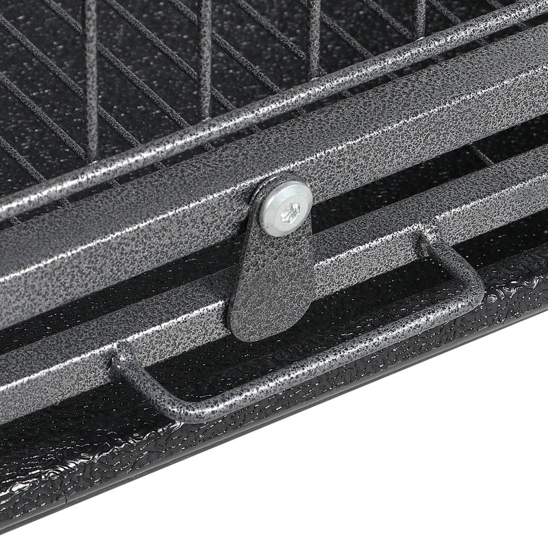 Cage à souris avec rampe Glisson, Noir, Petit (H 36,8 po x l 25,2 po x L 17,1 po)