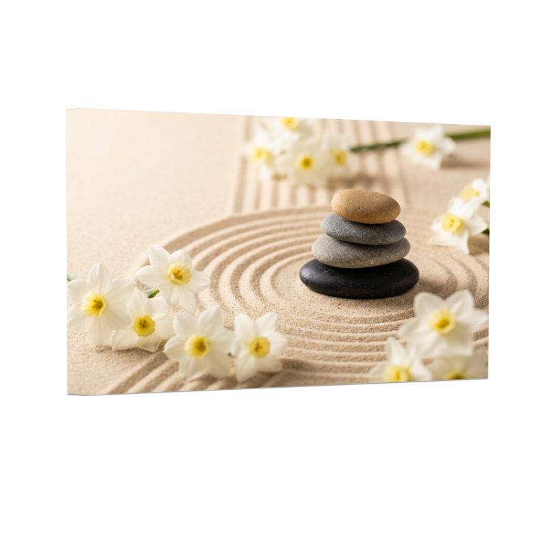Motif zen de pierres Fashion Garden, H 12 po x l 18 po