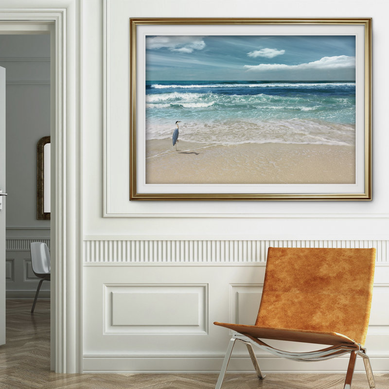 Nature's Symphony - reproduction d'art encadrée, Or, H 30 po x l 40 po x P 1,5 po