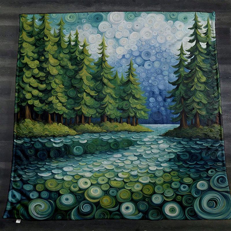 Throw Blanket, 68" W x 80" L