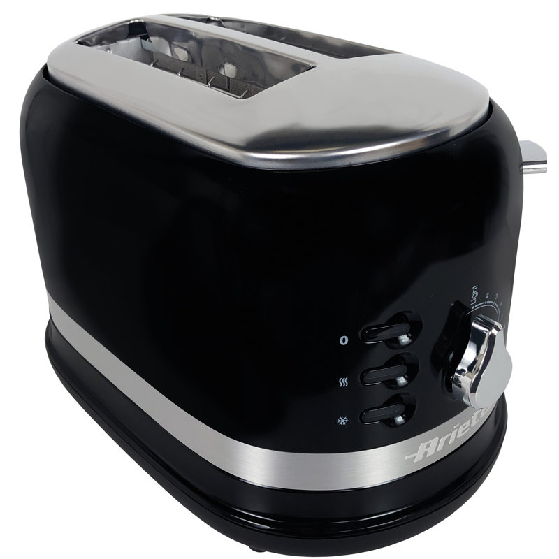 Ariete Moderna 2 Slice Toaster, Black