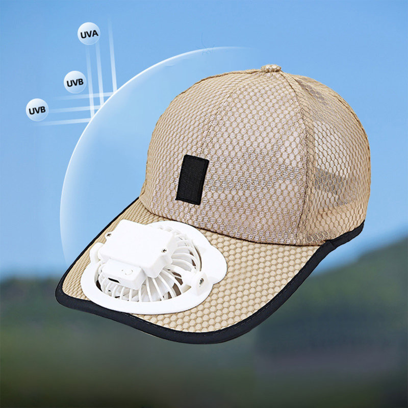 Casque de protection solaire Kondieu, Beige