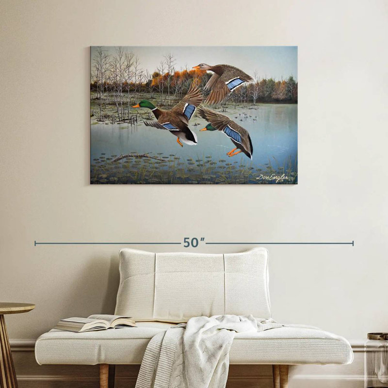 Landing Zone, 26" H x 39" W