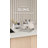 Sling Sink Caddy W/Pump White