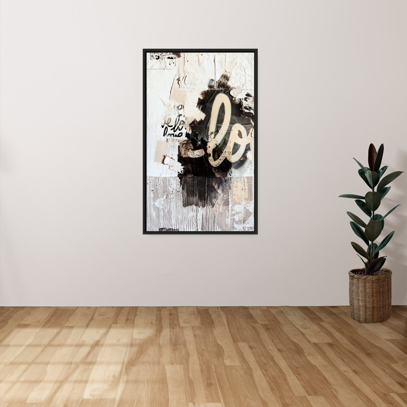 "Almost in Love" par Kent Youngstrom, reproduction sur toile dans un cadre flottant, H 33,5 po x l 21,5 po