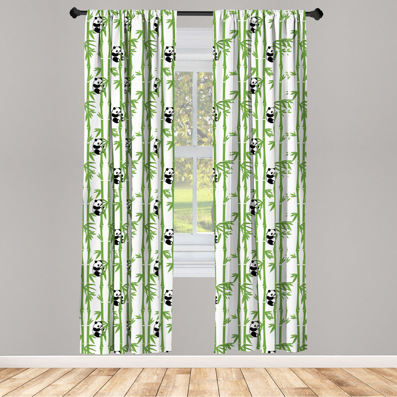 Semi Sheer Curtain Pair, 28" W x 95" L