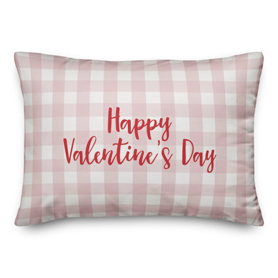 Plaid Throw Pillow