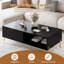Table basse Mid-Century moderne avec tiroirs doubles-2027613361