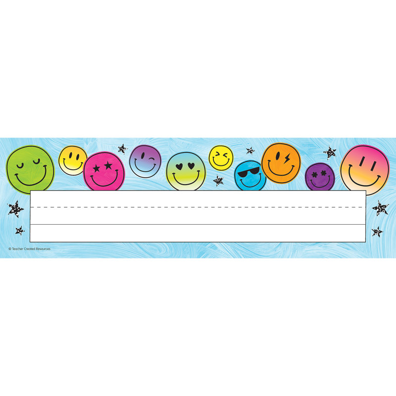 Plaques de nom Brights 4Ever Flat