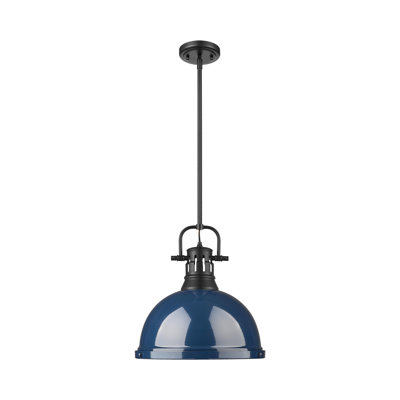 Luminaire suspendu 1 lumière avec tige Bryceton