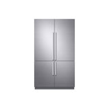 48" 4-Door Built-In French Door Refrigerator Steelcool, Panel Ready