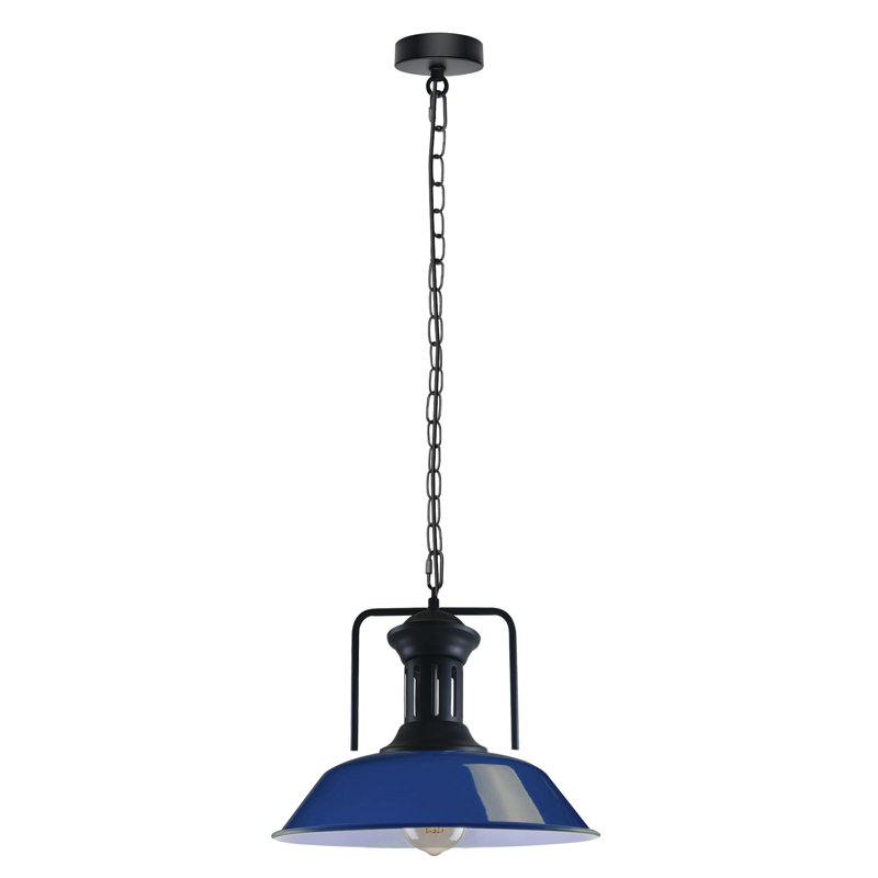 Tom 1 - Light Single Pendant, Navy Blue