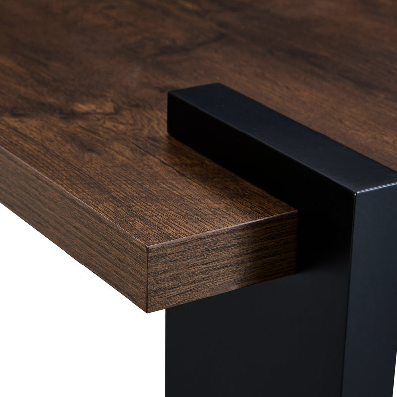 31.5X31.5X16.6 Inch Walnut Coffee Table, And Easy To Clean Table With Dark Finish Surface, 31.5X31.5X16.6, Elegant Choice