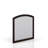 Fitima Arch Wood Dresser Mirror - Cherry-116622598