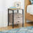 Pake 2 - Drawer 23.6" Tall Iron Nightstand with Storage and Built-In Outlets-94716331-132363138