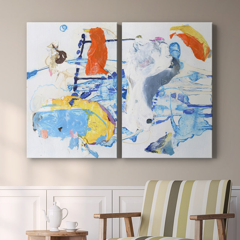 Evidence I-Premium Gallery Wrapped Canvas -Ready to Hang, 27" H x 36" W