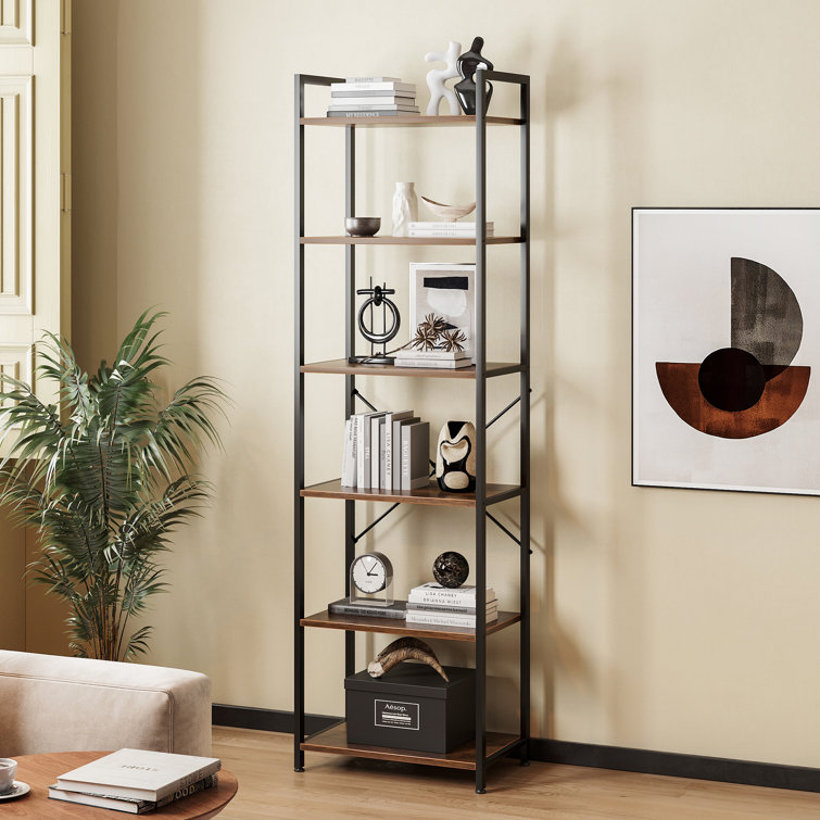 Landrienne Home Office Bookcase With Sturdy Structure, Display Rack With Modern Style,storage Shelf With Spacious Storage Space