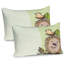 Ensemble de 2 taies décoratives Ambesonne Hérisson Chevron vert brun beige-99907057
